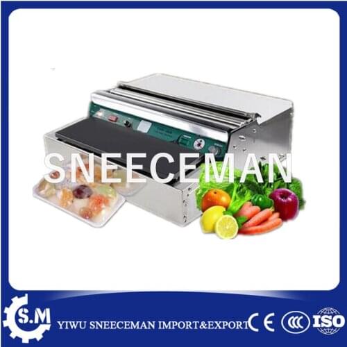 Factory produced food packaging machine cling film wrapping machine