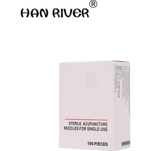 HANRIVER 2018 100 pieces of sterile one-time intradermal injection Press the acupuncture needle of the skin