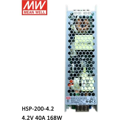 MEAN WELL HSP-200-4.2 168W 40A 4.2V LED Display Power Supply with PFC for LED signage display/channel letter/TV wall/Moving sign