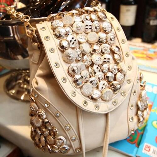 Midnite Star Women's Backpacks With Rhinestones