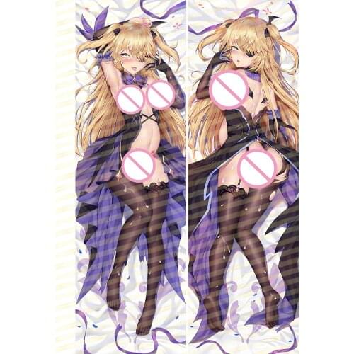 Cirnos Store Original fischl genshin impact pillow cover loli body Pillowcase fisshuru Dakimakura