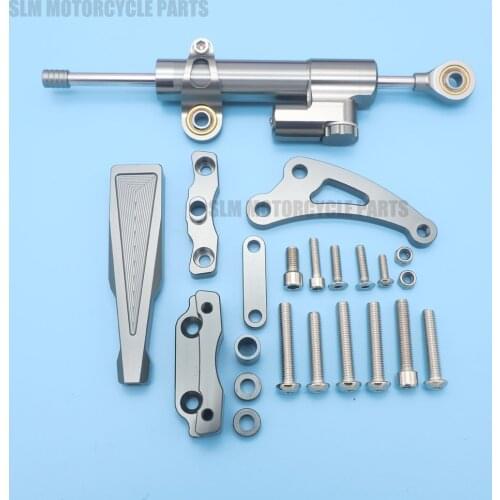 For CB650F CB 650 F Full Set of Steering Damper Mounting Bracket Kit For honda cb650f cb 650f 2014 2015 2016 2017 2018