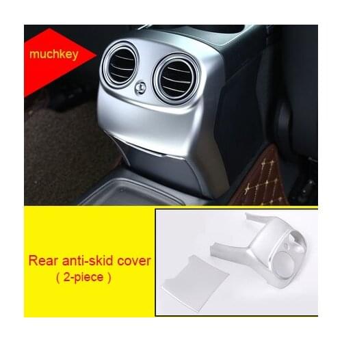 Skid Cover Molding Trim For Benz Abs 2016-2019 2pcs Chrome Year Anti A Class