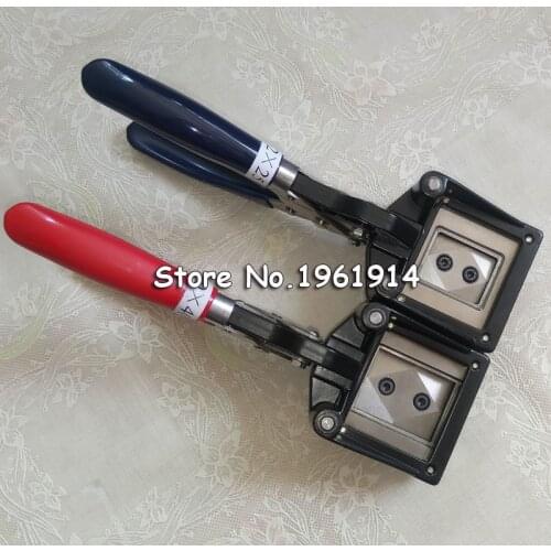 Hand Held ID Card License Photo Picture Punch Cutter,ID Picture Cutter,30x40mm Right Corner,Passport photo cutter