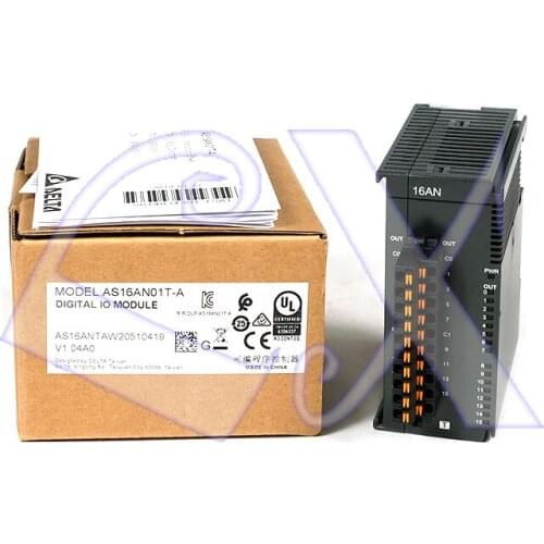 Freeshipping Delta AS PLC extension module AS16AN01T-A 16 Do (NPN) 0.5A Per Point