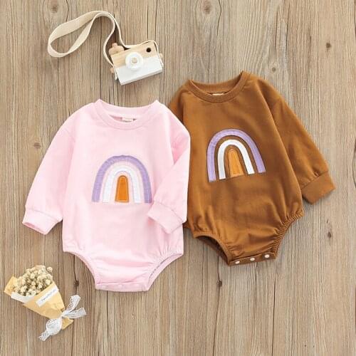 Боди с длинным рукавом для малышек Urkutoba China At AliExpress