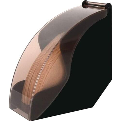 V60 Filter Paper Holder/Tapered Filter Paper Box Filtering Paper Storage Rack Stand Coffee Tools Dust-Proof With Cover