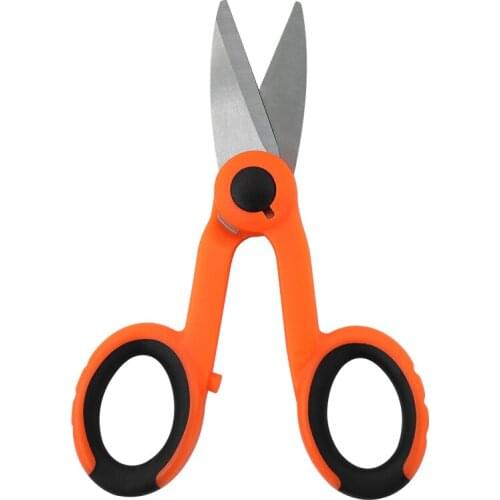 1pcs 5pcs 10pcs Fiber Optic Kevlar Shears Scissors Aramid fiber optic aramid wire pigtail jumper scissors ftth tools simple