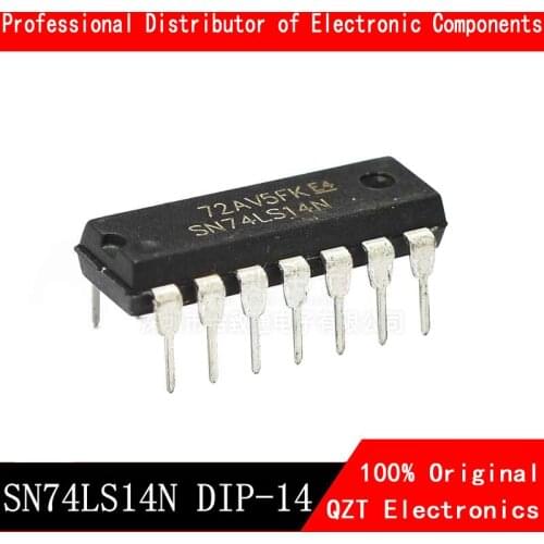 10pcs/lot SN74LS14N DIP14 SN74LS14 DIP 74LS14N 74LS14 DIP-14 HD74LS14P new and original IC
