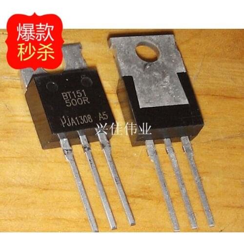 10PCS New BT151-500R 7.5A 500V SCR Thyristors TO-220