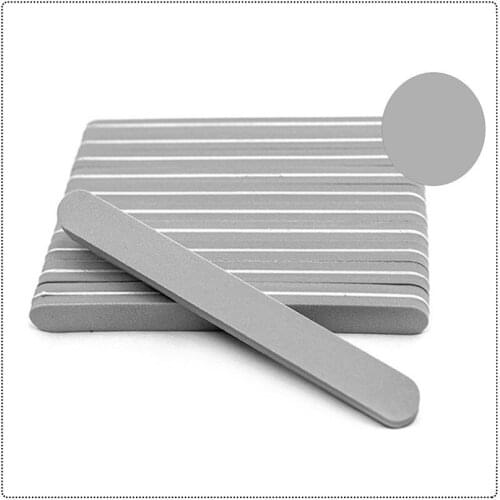 10pcs Gray Nail File Block Sanding Polish Buffer For Manicure Pedicure Care 100/180 Nail Salon Tool Sponge vernis Lime Nail File