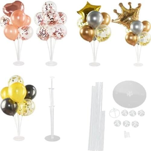 70/80/100cm Balloon Holder Table Column Stand Sticks for Wedding Birthday Party Decoration DIY Latex Foil Balloon Accessories
