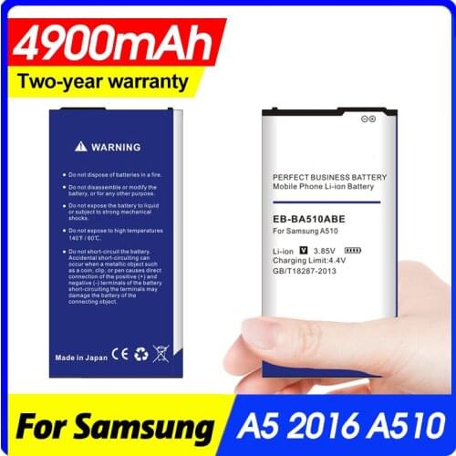 4800mAh EB-BA510ABE Battery for Samsung Galaxy 2016 Edition A510 SM-A510F A5100 A5 A51
