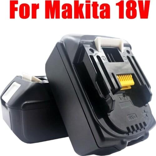 Newest Version BL1860 BL1880 18V 6000mAh 3000mAh Li-Ion Cordless Power Tool Rechargeable Battery For Makita BL1830 BL1840 BL1850