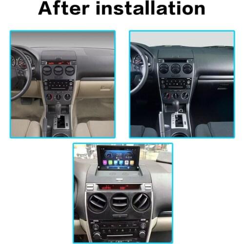 Android 8.1 DVD Car radio player GPS navigation For Mazda 6 2002-2009 head unit auto radio auto stereo multimedia player in Wifi