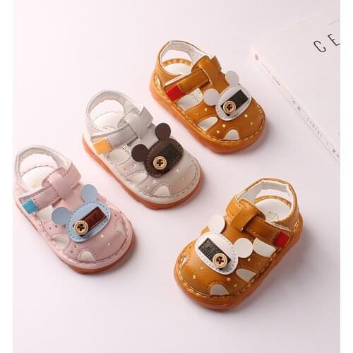 Kids baby girl sandals shoes summer toddler boy sandals 0-1-2 years old infant tendon bottom children shoes cute baby shoes