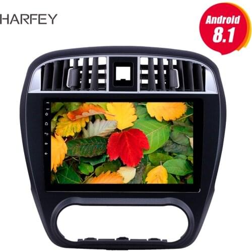 Harfey 10.1 inch Android 8.1 HD Touchscreen car GPS Radio for Nissan Sylphy 2009 with Bluetooth AUX support Carplay Mirror Link