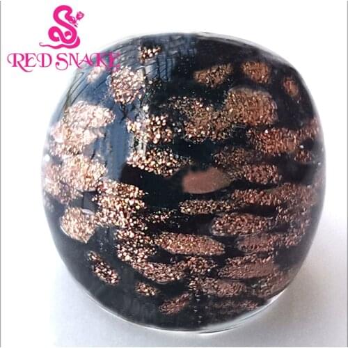 RED SNAKE Brand Fashion Ring Handmade Murano Glass Multifarious Rings RSMG0000#313