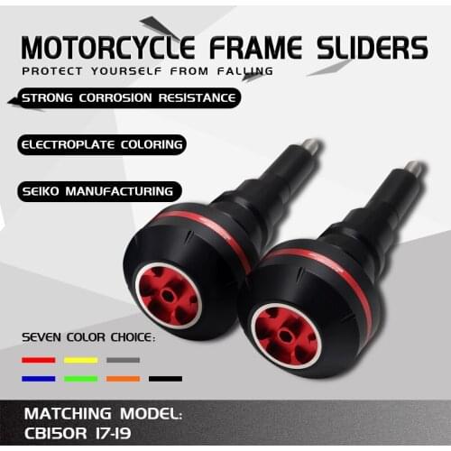 Motorcycle CNC Aluminum Falling Protection Frame Sliders Crash Protector For CB150R CB 150R CB 150 R 2017 2018 2019 17 18 19