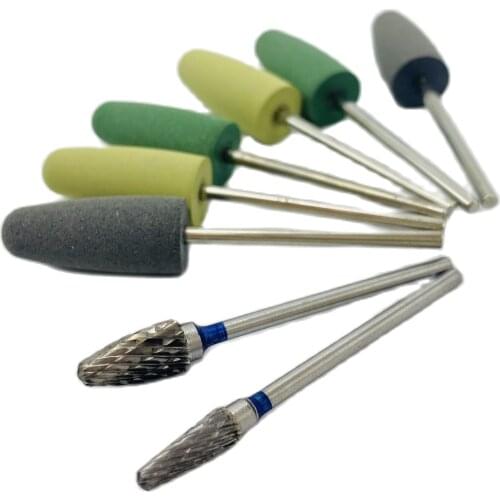 Polishing Kit Diamond Stone Dental Grinder Stone for Zirconia Emax Glass Ceramic Metal Alloy