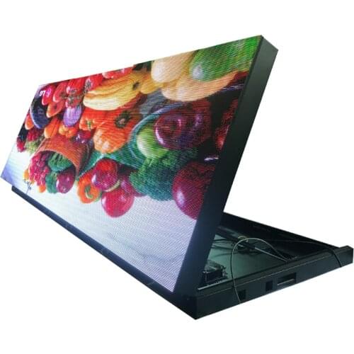 P5 Outdoor Front Open Led Display Cabinet P5 Double Sided Led Screen MBI5252 5123 5124 Fixed Installation Led Display screen