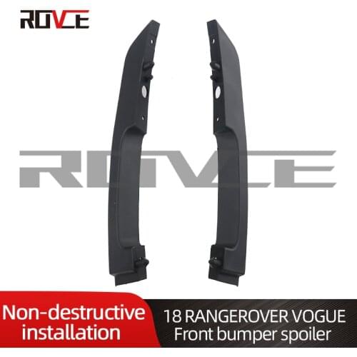 A Pair Car Front Bumper Lip Lower Spoiler For Land Rover 2018-2021 Range Rover Vogue L405 LR098434 LR098435