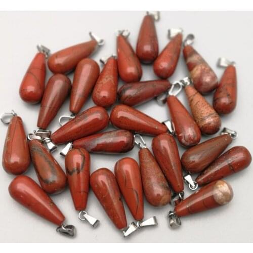 Wholesale natural rainbow stone water drop pendants Charms for Necklaces Earrings jewelry making 50pcs/lot Free shipping