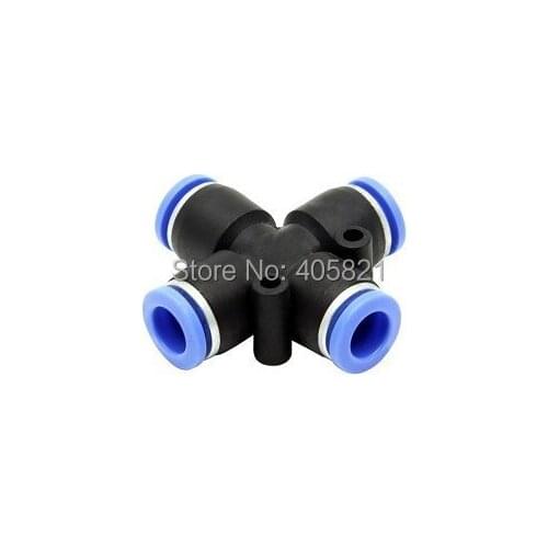 PZA-06 Cross Union 6mm Quick Fittings