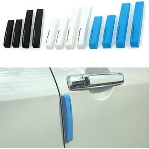 Rete 4pcs/lot EVA Car Door Protector Fiber Door side Edge Protection Guards Stickers for all car automobile accessory