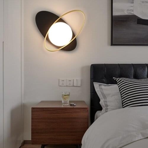 Modern Wall Lamps for Bedroom with 9w G9 Frosted Lampsahde Indoor LED Wall Lighting for Home Stair Hallway Wall Sconce 110-220V