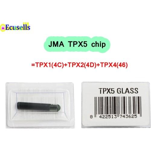 Transponder Chip cloner TPX5 3 In 1 (Include TPX1 TPX2 TPX4) for JMA TPX5 GLASS CHIP