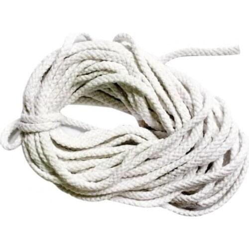 10m 5mm Soft Braided Cotton Rope Twisted Cord Beading Macrame Knitting Craft