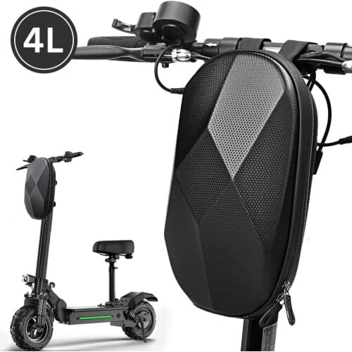 Scooter Handlebar Bag Waterproof Hard Shell EVA Storage Bag for Folding Bike Electric Scooter mtb accessories case for bicycle