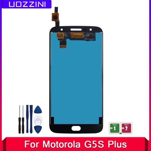 5.5" For Motorola Moto G5S Plus XT1802 XT1803 XT1805 XT1086 LCD Display with Touch Screen Digitizer Assembly Repair Parts+Tools