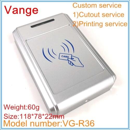 1pcs/lot door access control PCB outlet box housing 118*78*22mm ABS plastic enclosure case