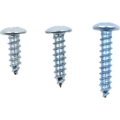 10 pieces Metric Thread cross screw Pan Head Cap self tapping Screw Bolts Retainer Rivet Metal Fastener