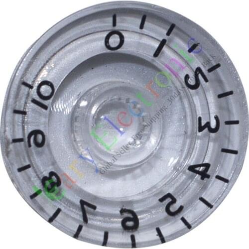 Wholesale and retail 10pc 25mm Pedal Top skirted White knob Guitar tube Amplifier Volume Tone radio free shipping