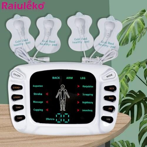 Healthy Care Full Body Tens Acupuncture Electric Therapy Massager Meridian Physiotherapy Muscle Stimulator Apparatus Slimming