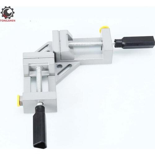 Quick-Jaw Right Angle 90 Degree Corner Clamp Aluminum Body 90 Degree Right Angle Clamp Quick Release Corner Clamp Corner Vice