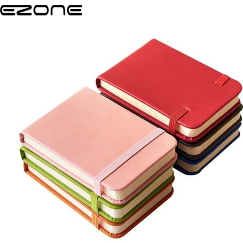 EZONE 96 Sheets A7 Mini Pocket Fruit Color Notebook Journals Monthly Weekly Daily Planner Study Work To Do Memo Pads Stationery