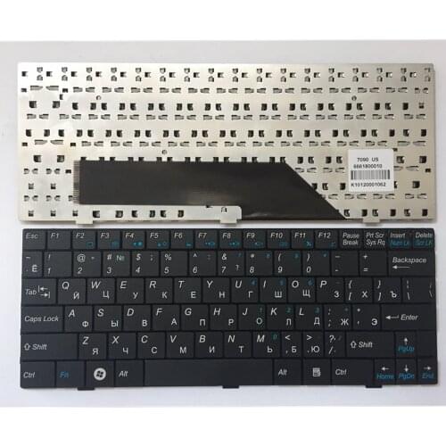 RU black New FOR MSI U100 U100X U110 U115 U123 U120 U90 U90X U9 U10 Laptop Keyboard Russian