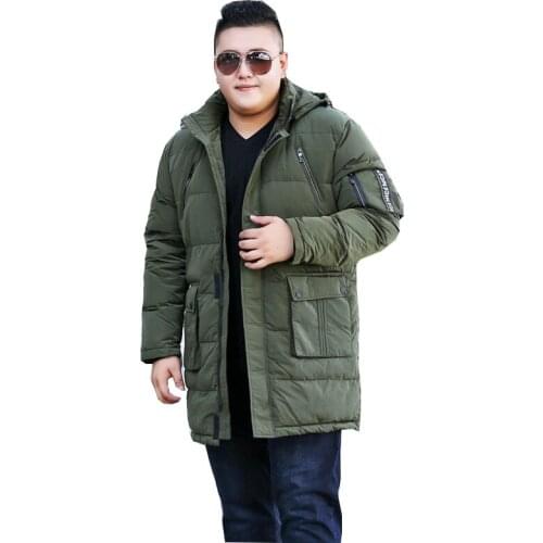 2019 New Winter jacket Mens Warm Coat Fashion Casual jacket Long Thickening Large size XL-7XL 8XL 9XL 10XL Mens Winter Coat