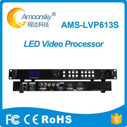 Best price sdi video processor AMS-LVP613S led screen scaler for full color led screen in LED Displays hot sale in alibaba
