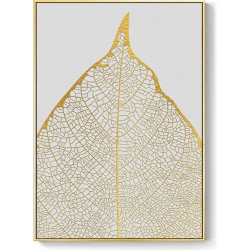Abstract Leaf Flower Feathers DIY 11CT Cross Stitch Embroidery Kits Craft Needlework Set Printed Canvas Cotton Design
