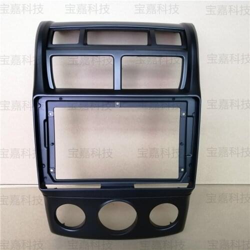 For Kia Sportage 2007 2008 2009 2010~2015 Car Fascias Navigation Fascia Dash Frame Kit For 9"Universal Android Multimedia Player