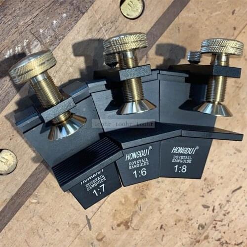 Dovetail guide gauge 1: 4 1: 6 1: 8 Dovetail saw gauge tenon gauge Woodworking tools