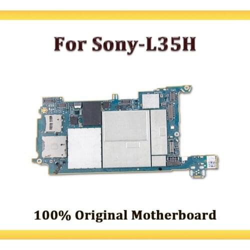 Original Unlocked Motherboard For Sony Xperia ZL L35H MainBoard,High Quality For Sony Xperia ZL L35H placa Free Shipping