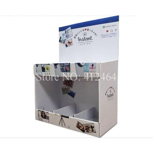 Custom Kraft E Flute Corrugated Display Paper Box ( DX-058)