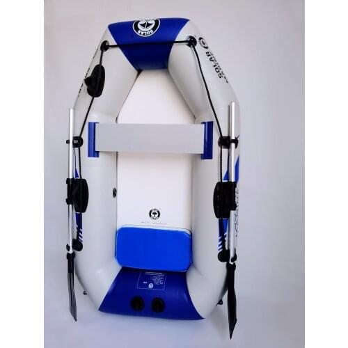 Solarmarine 175 cm Air Deck Bottom Fishing Yacht With CE Rigid Inflatable Boat Angler Kayak Single Rowing Boat Europe Hot Sale