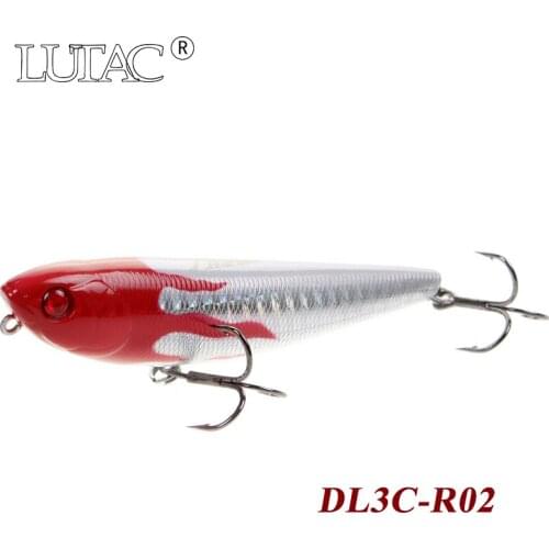 LUTAC FIshing Shop 85mm 10g Pencil floating pesca topwater seabass fishing swimming hard lure